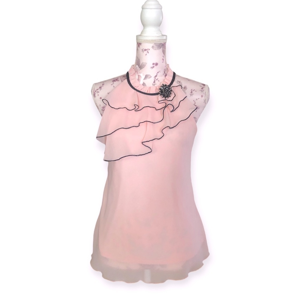 BCX Ruffle Beautiful Blouse